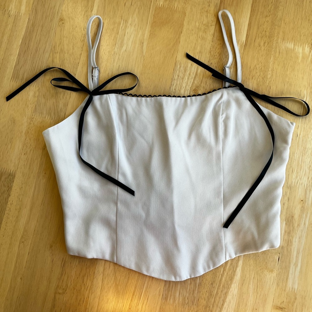 Unique Corset Style Tank from Boutique